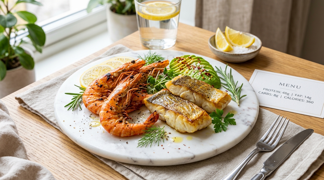 Seafood protein health